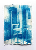 'Chairs' Original Cyanotype Print